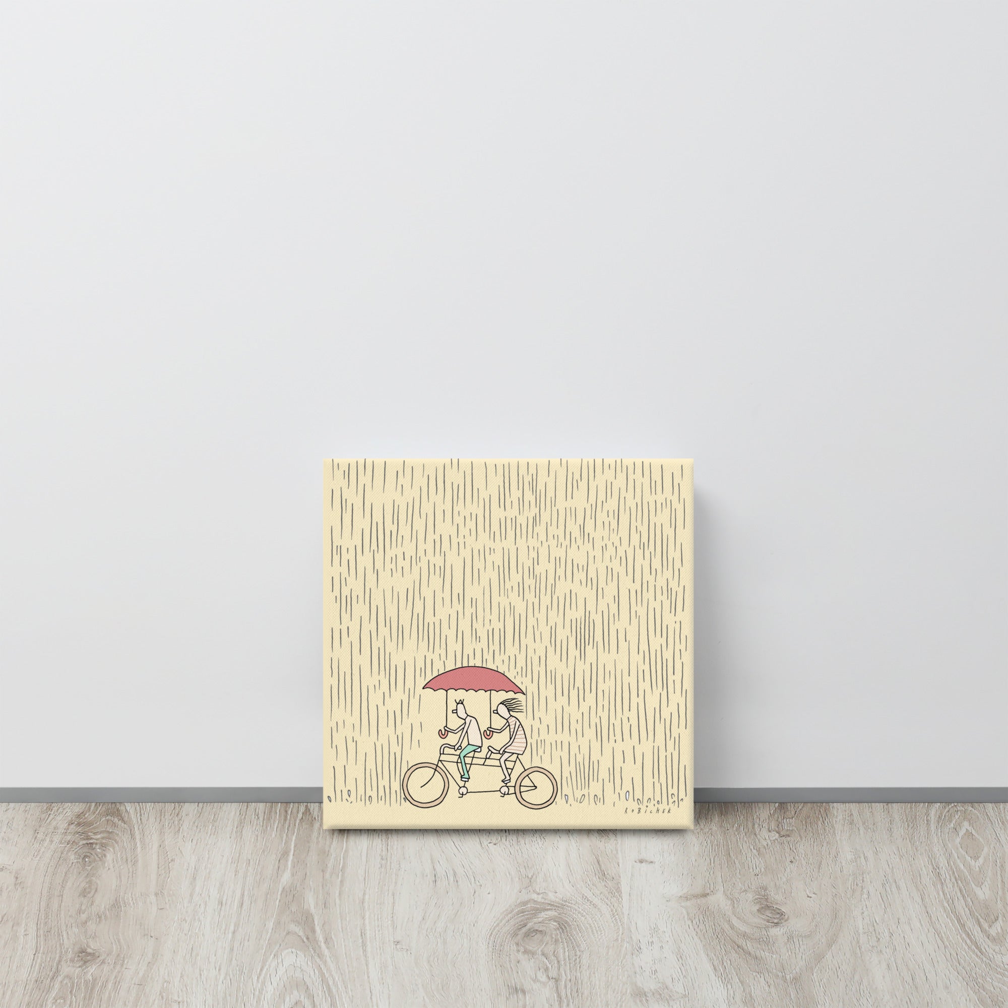 Riders in the storm Canvas