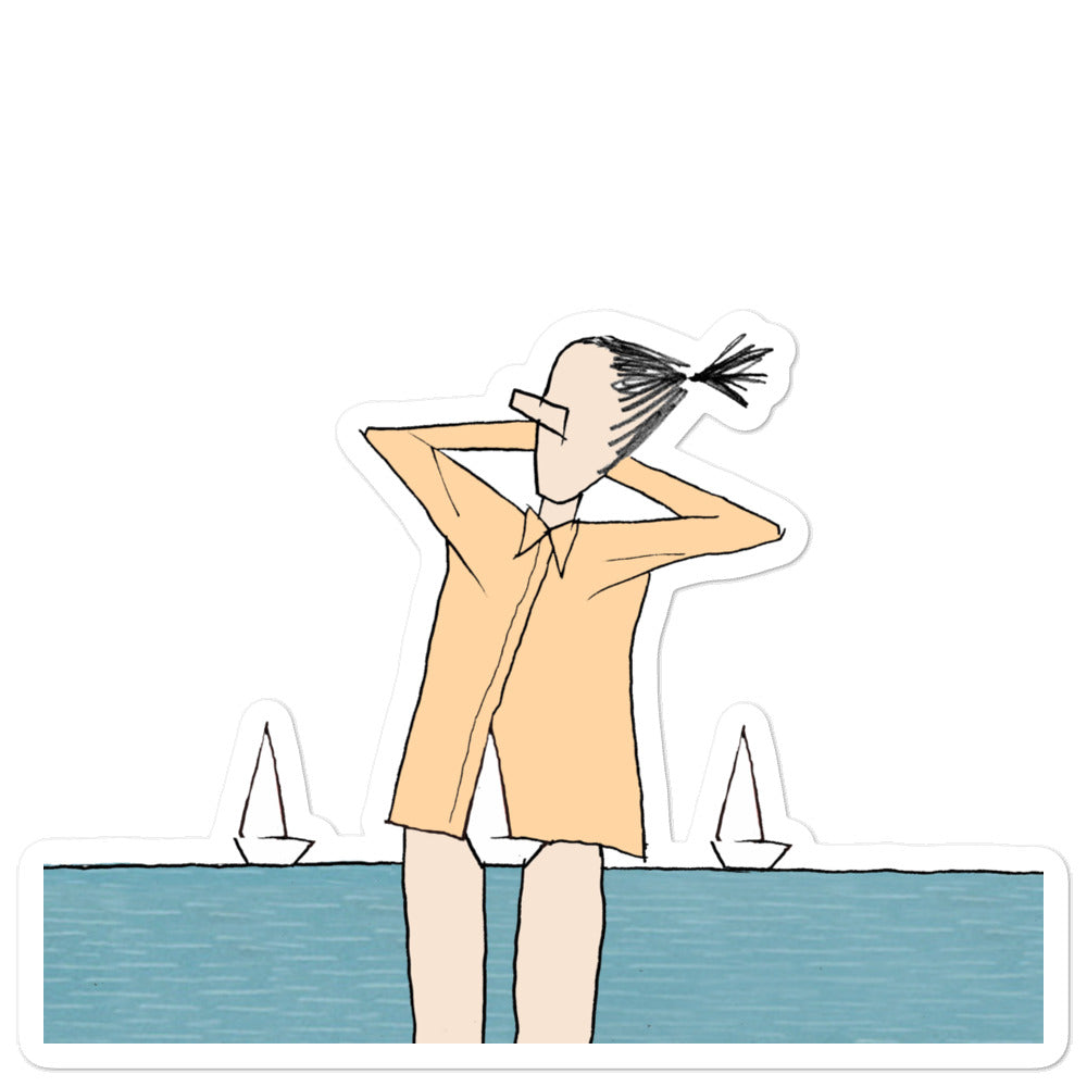 Sail Boats Sticker ( Bubble-free)