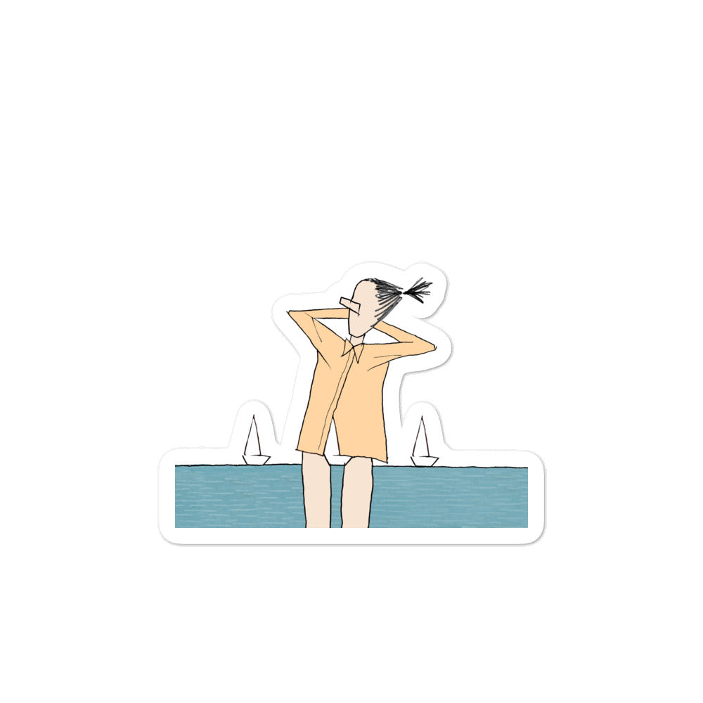Sail Boats Sticker ( Bubble-free)
