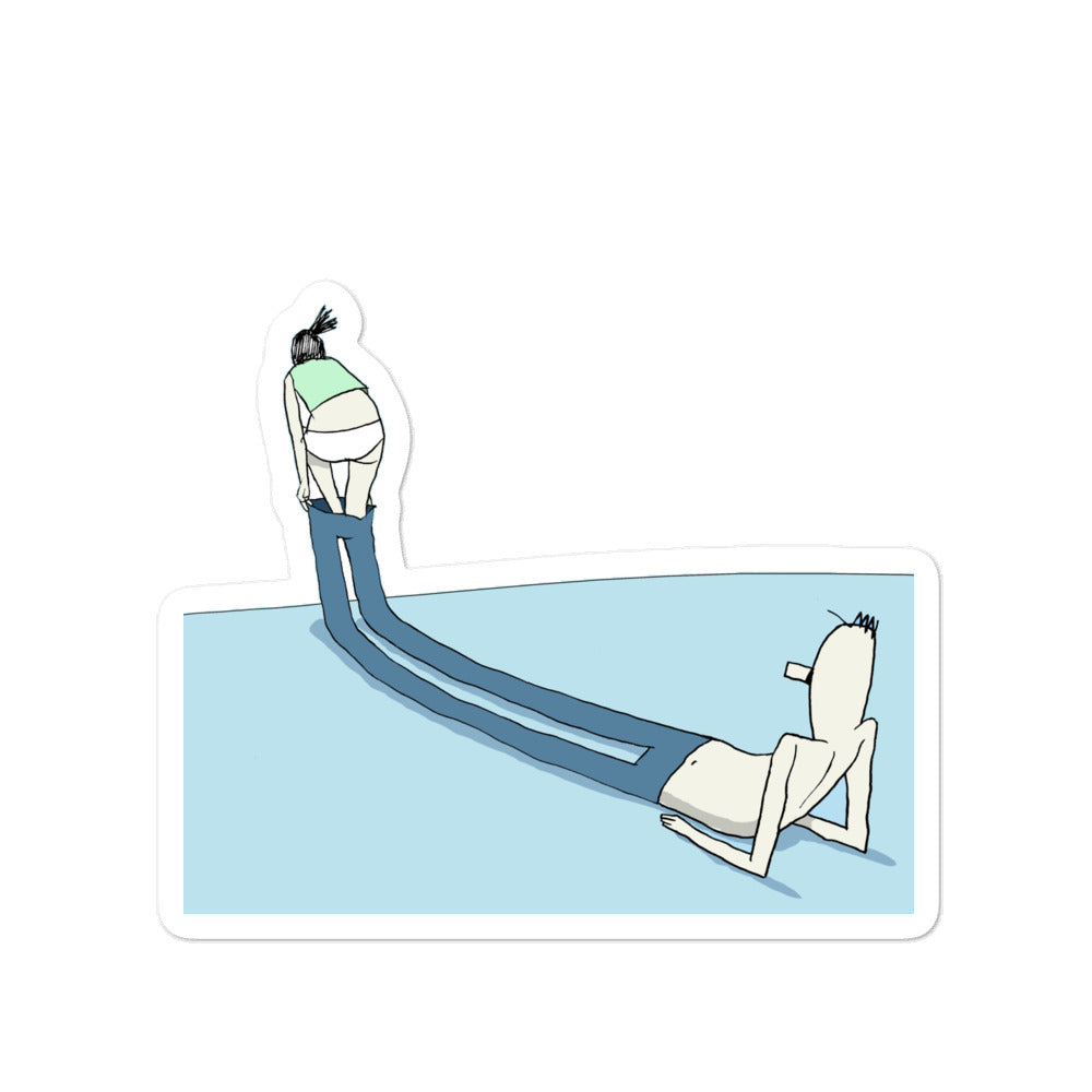 Pair of Trousers Sticker (Bubble-free)