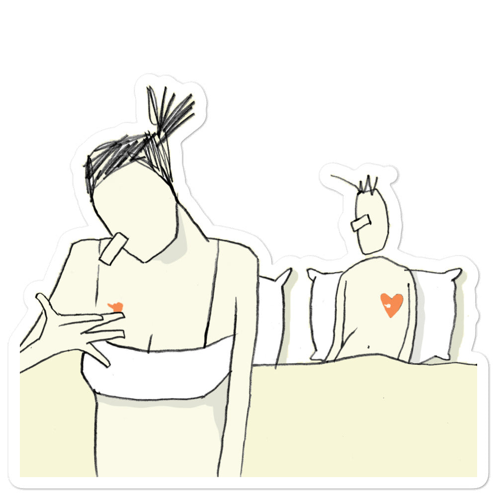 Love Spot Sticker (Bubble-free)