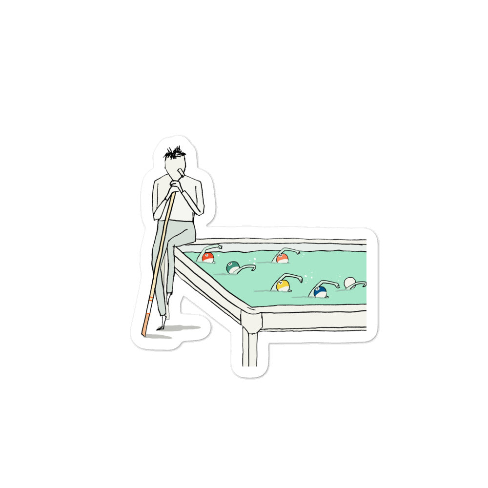 Pool Sticker (Bubble-free)