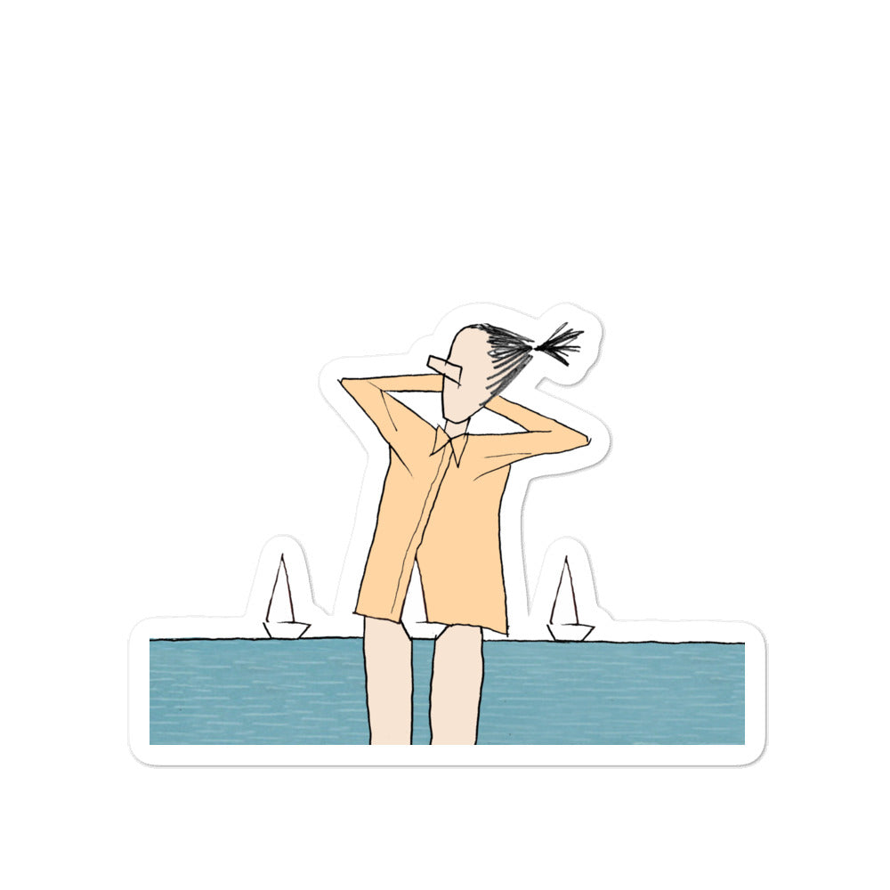 Sail Boats Sticker ( Bubble-free)