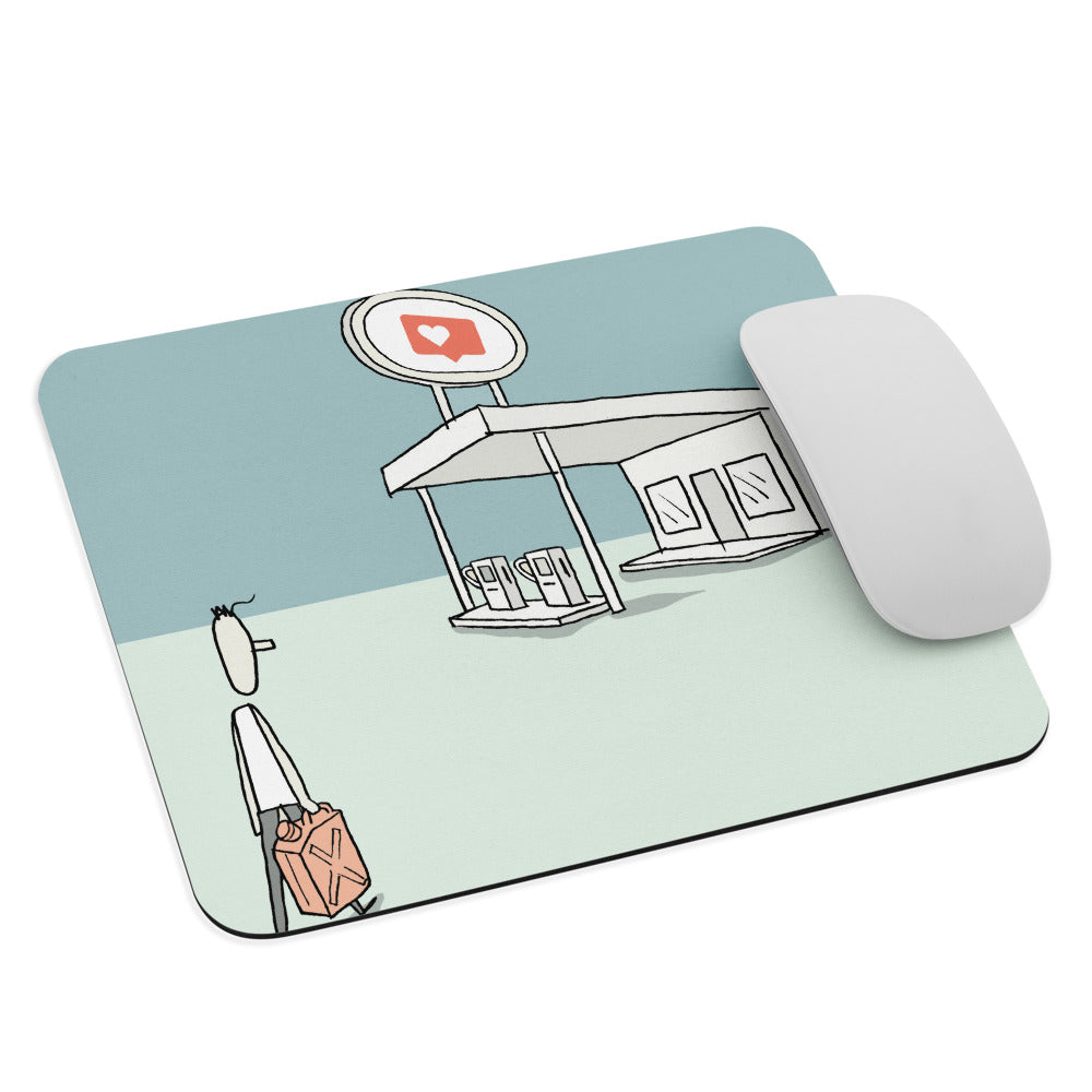 Gas Station Mouse pad