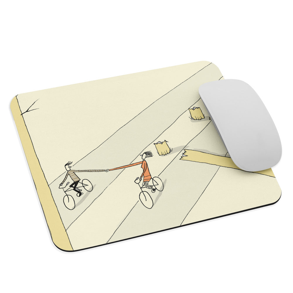 Power couple Mouse pad