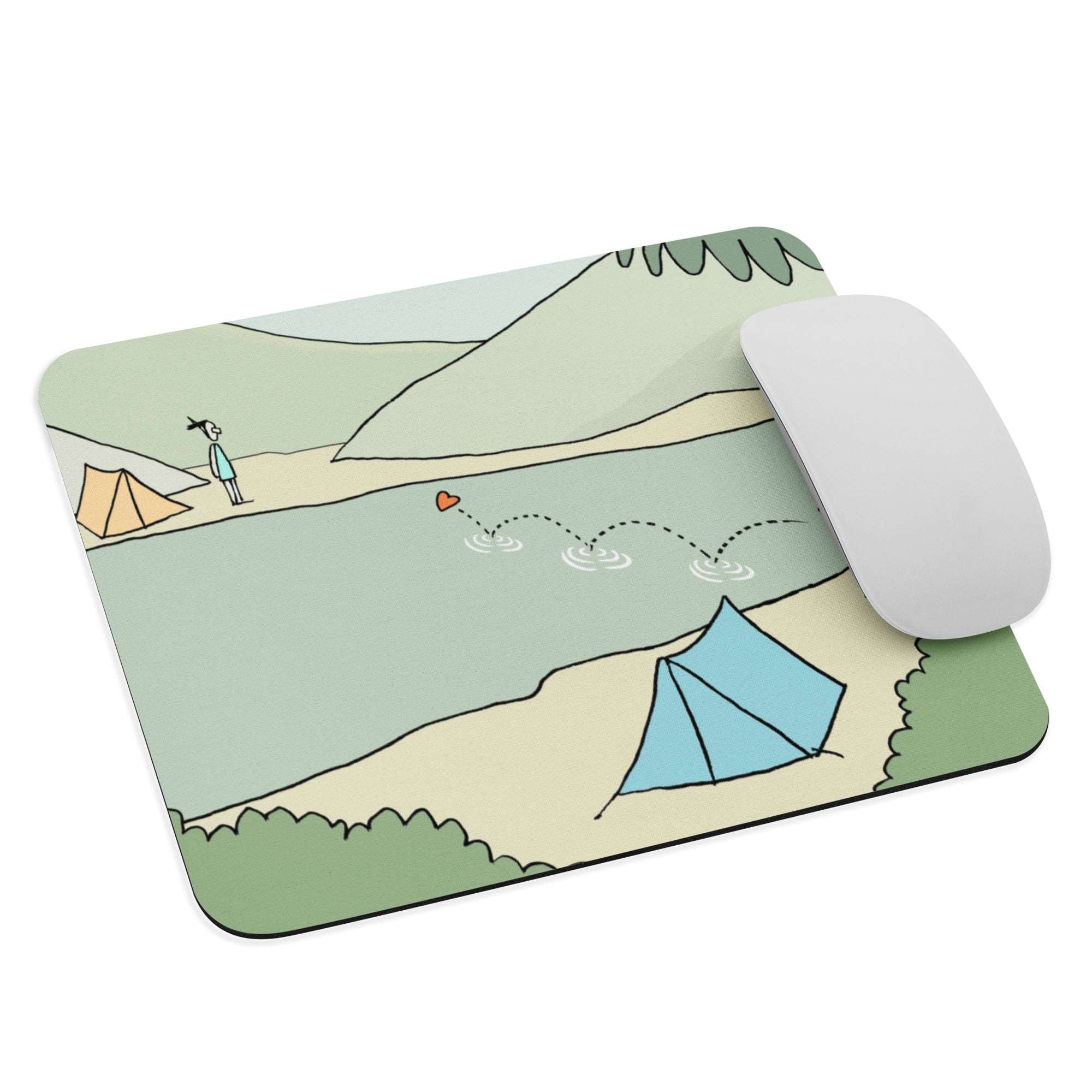 Camping Mouse pad