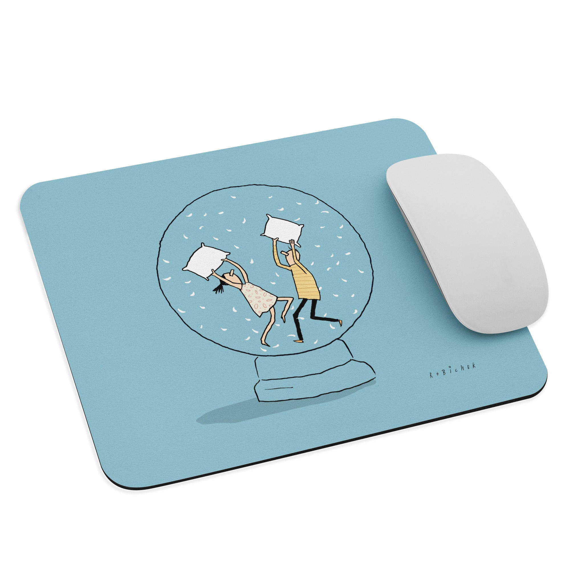 Snow Globe Mouse pad