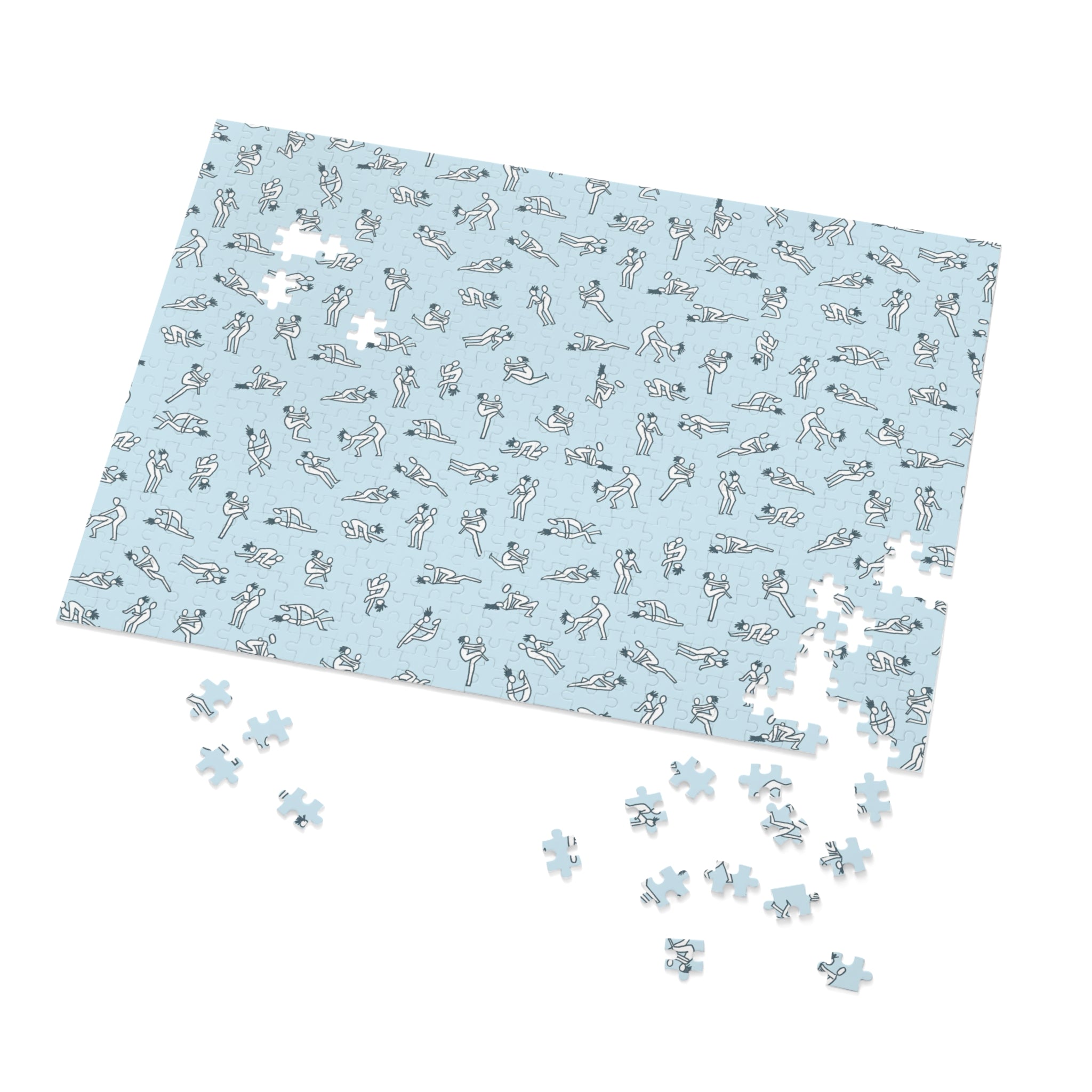 Couples - 250-Piece Jigsaw Puzzle with Tin