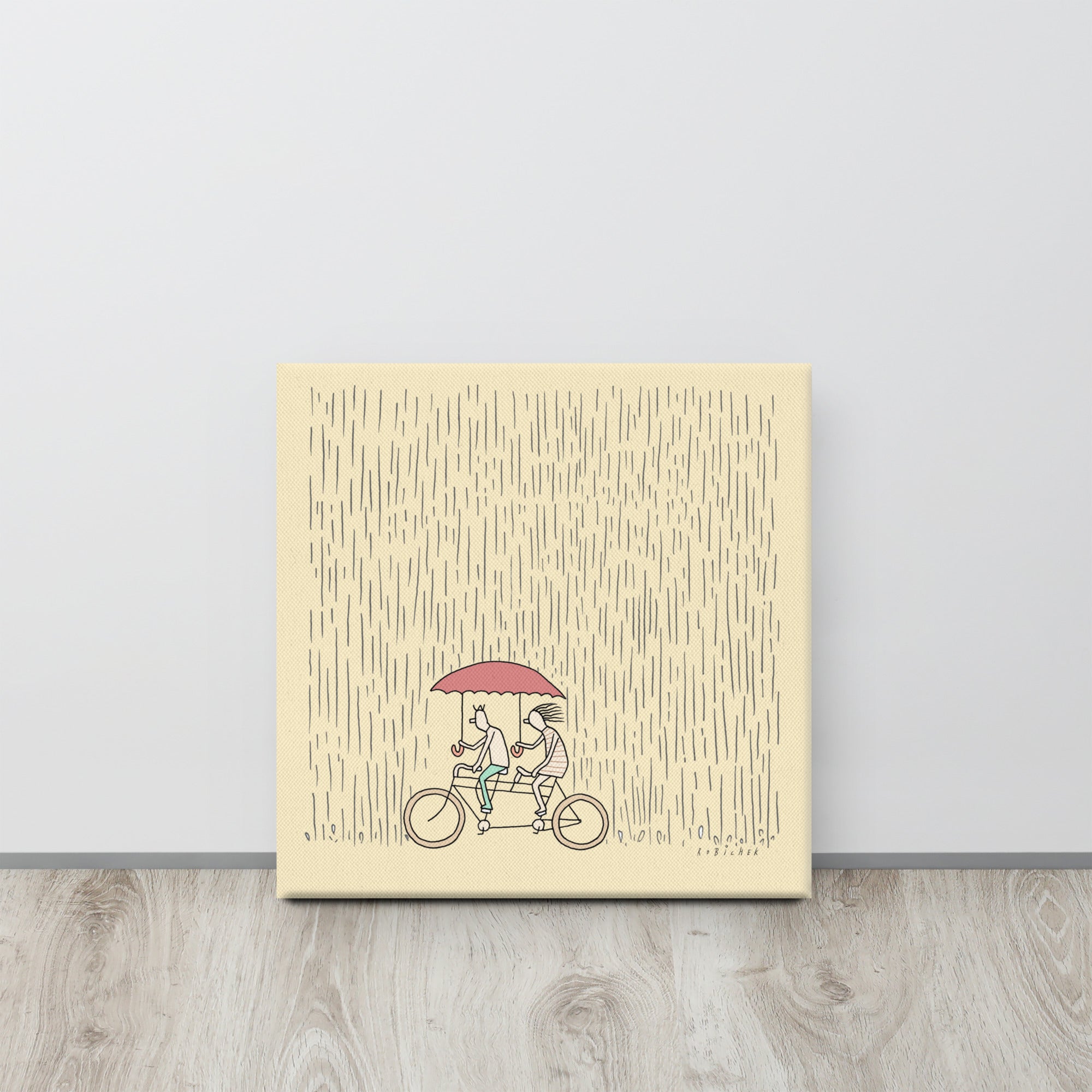 Riders in the storm Canvas