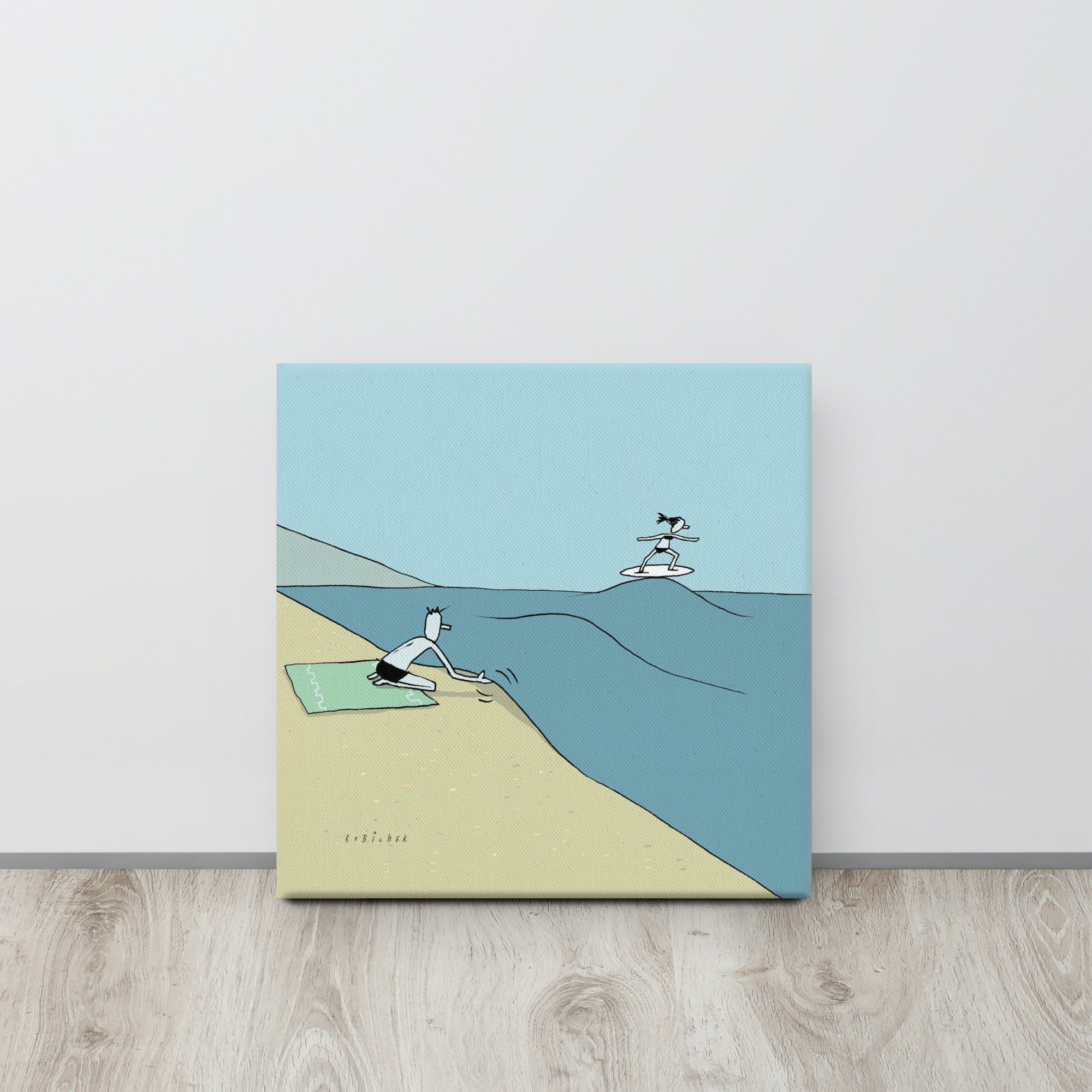 Surfer Canvas