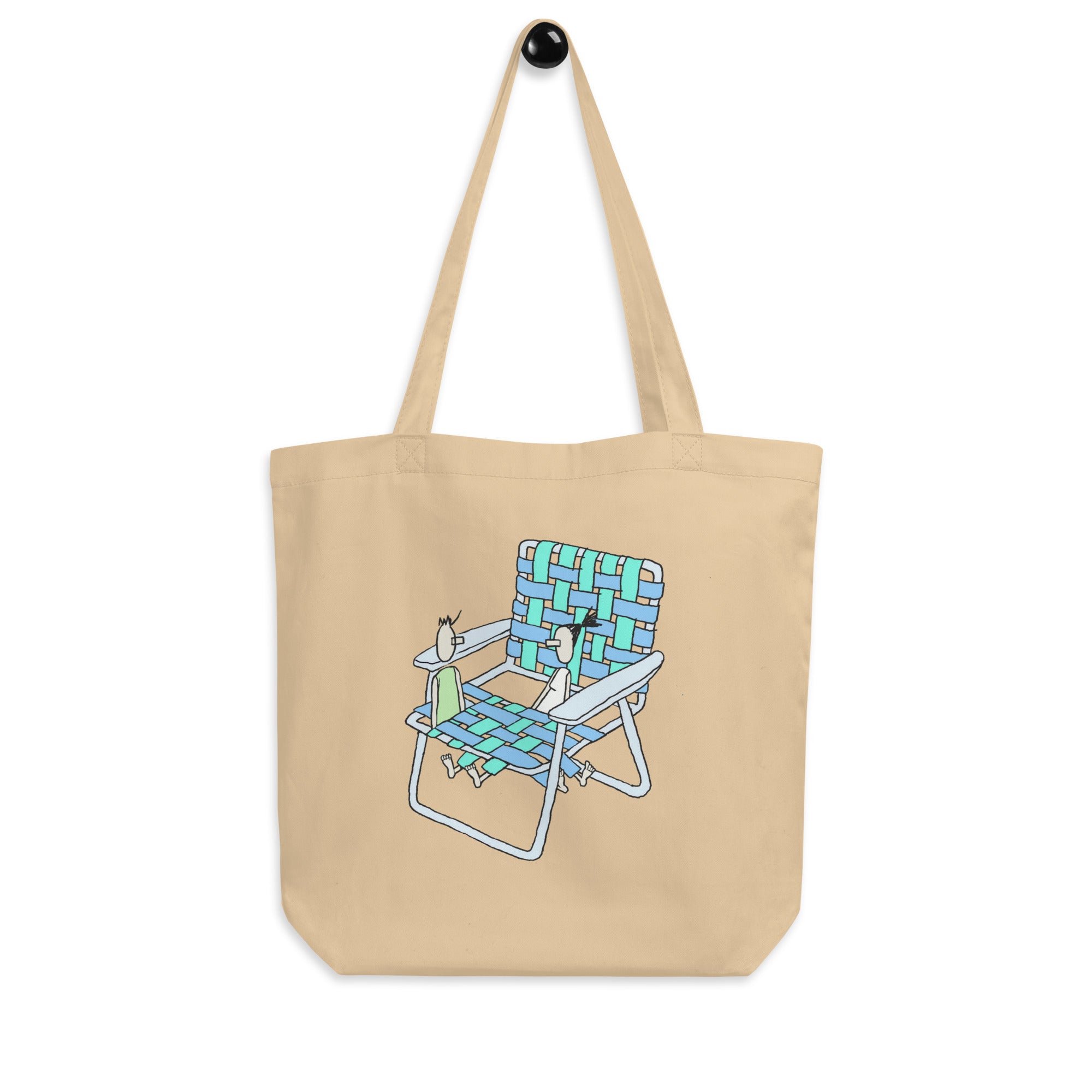 Beach Chair Eco Tote Bag