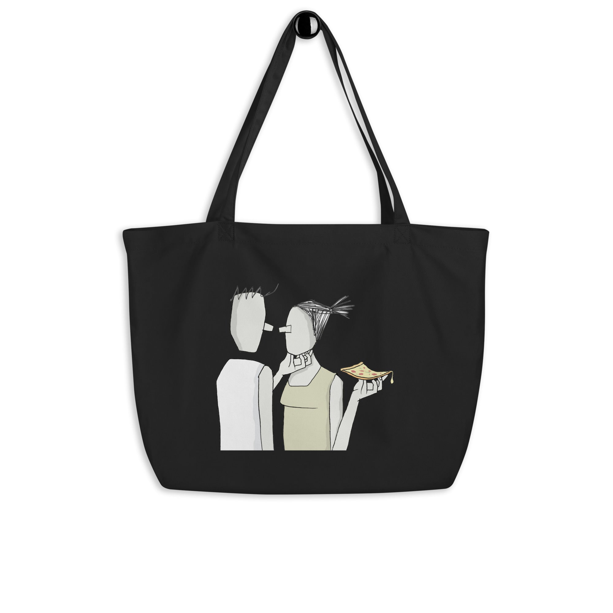 Slice Of You - large organic tote bag