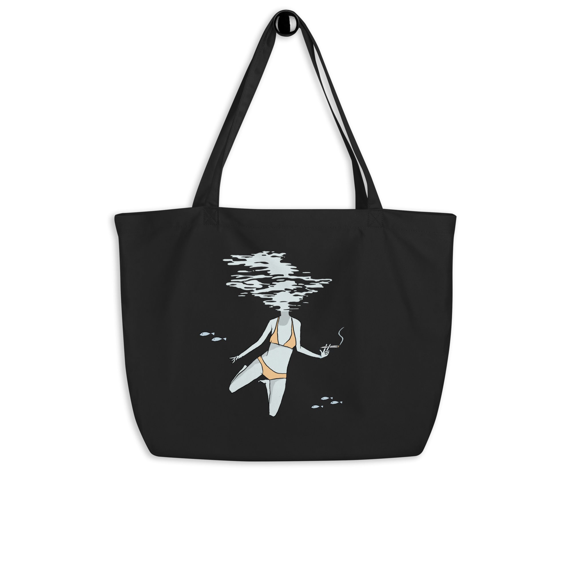 Bongwater - large organic tote bag