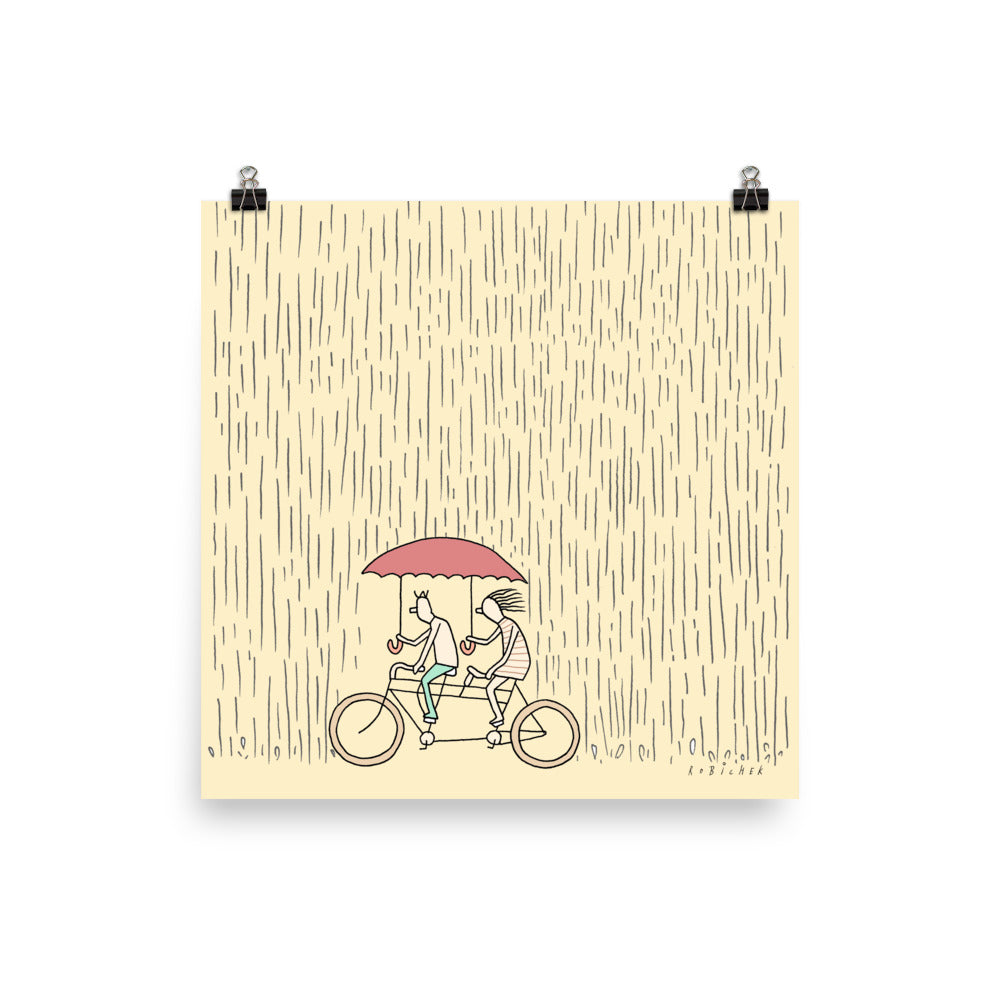 Riders in the storm print