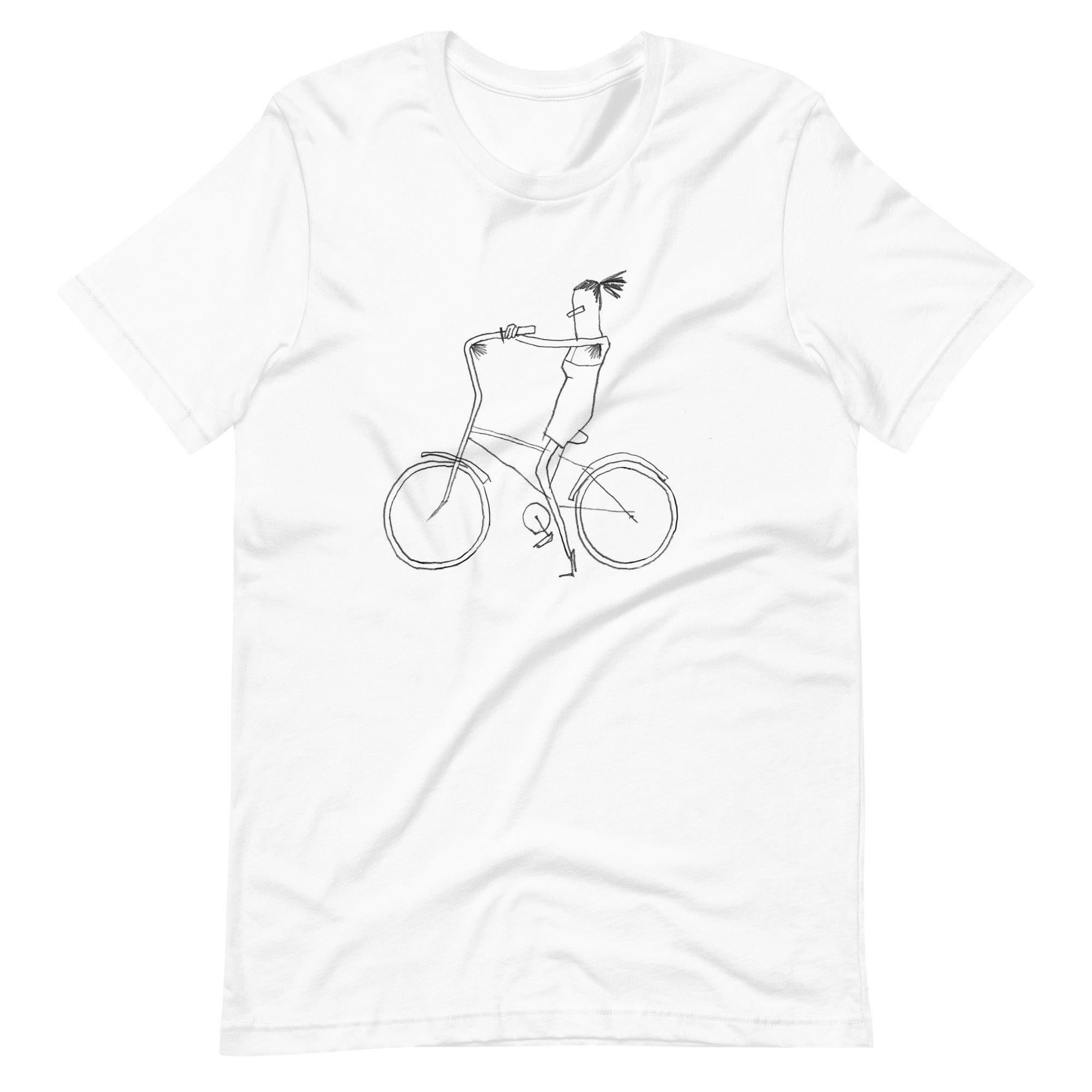 Bike Doodle Unisex t-shirt