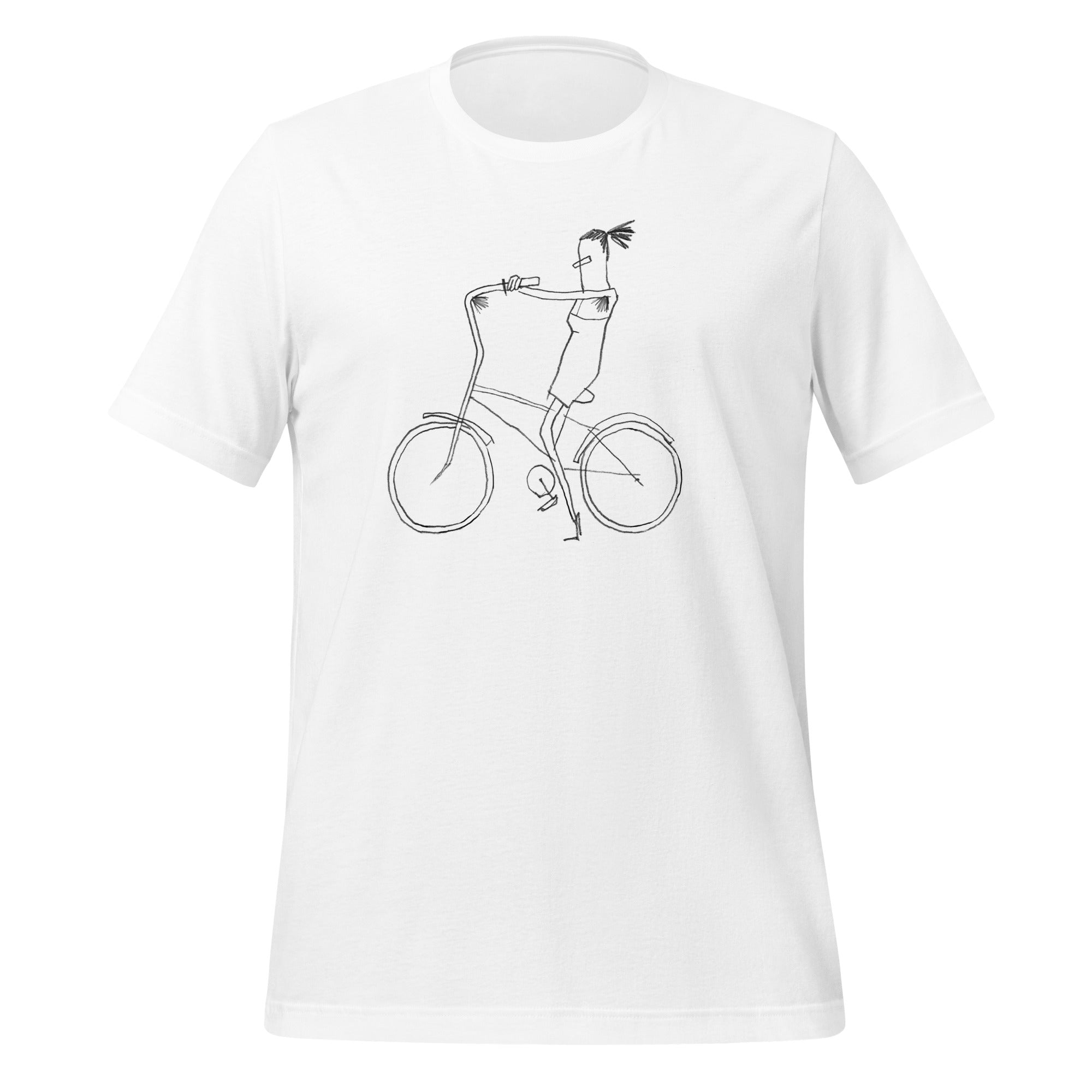 Bike Doodle Unisex t-shirt