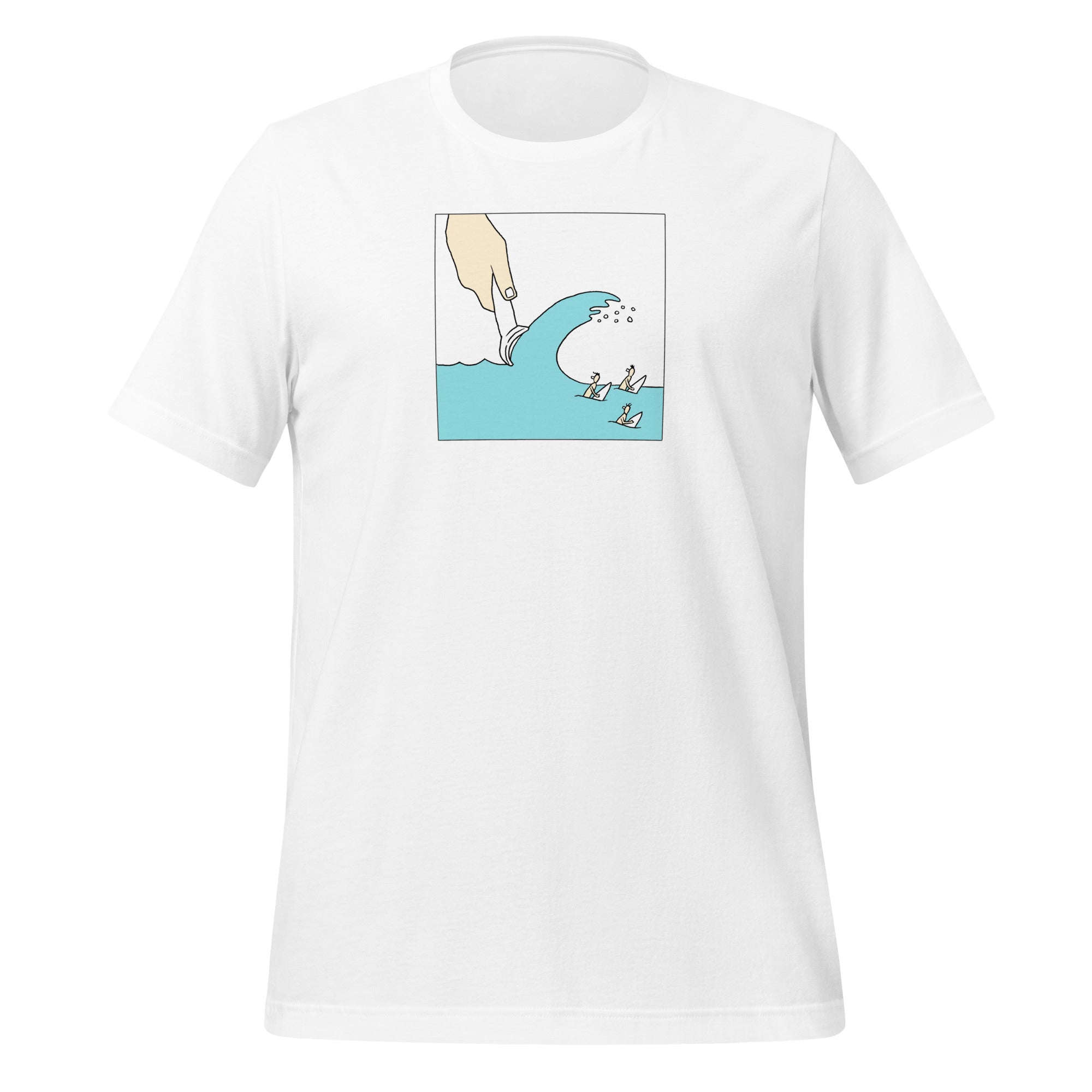 ice Cream Wave Short-Sleeve Unisex T-Shirt