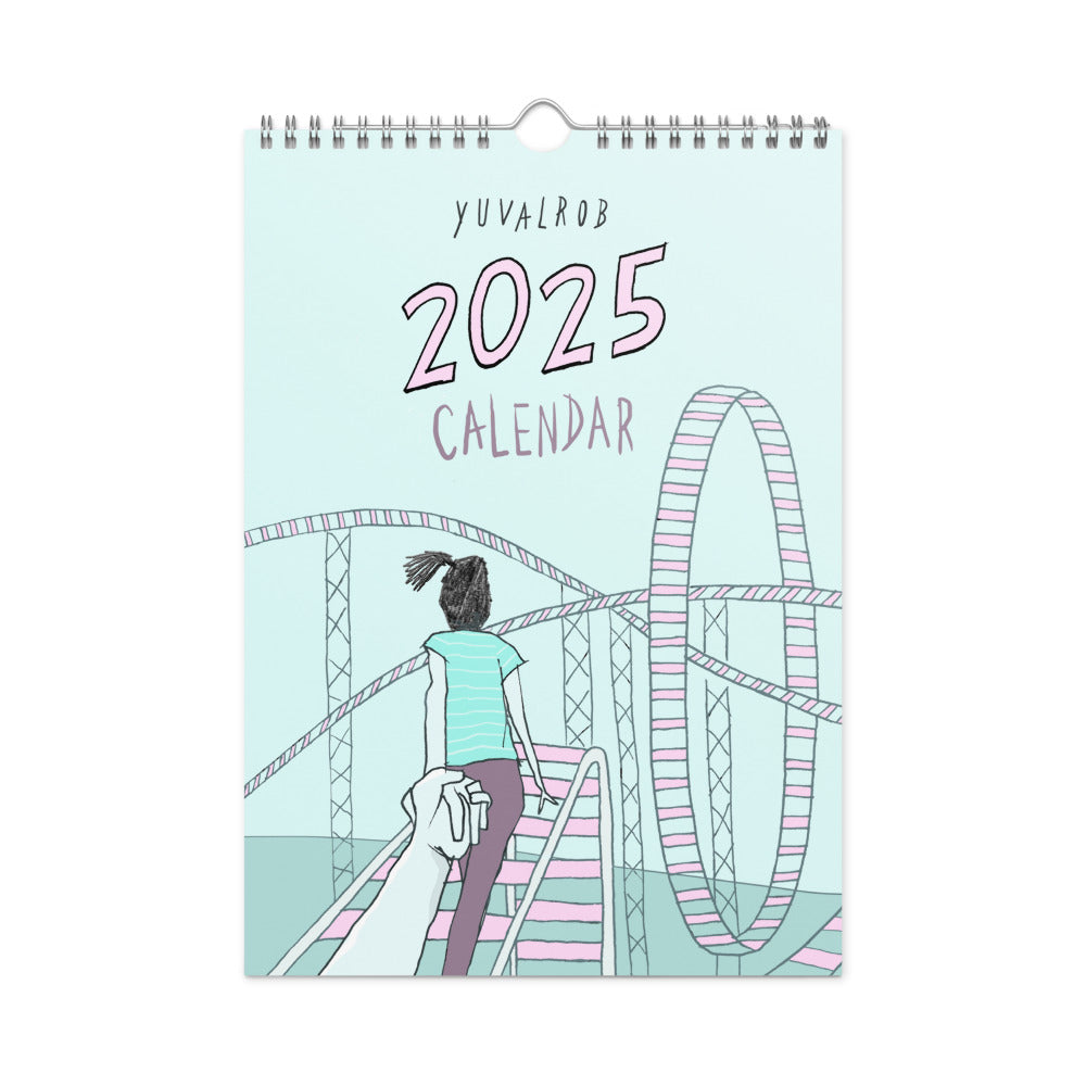 Illustrated Wall calendar (2025)