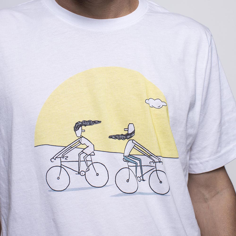 Sunset Cycling Unisex T-Shirt