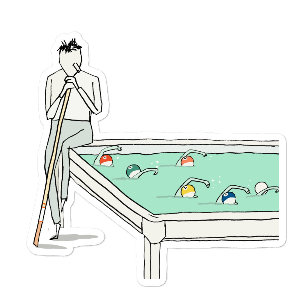 Pool Sticker (Bubble-free)
