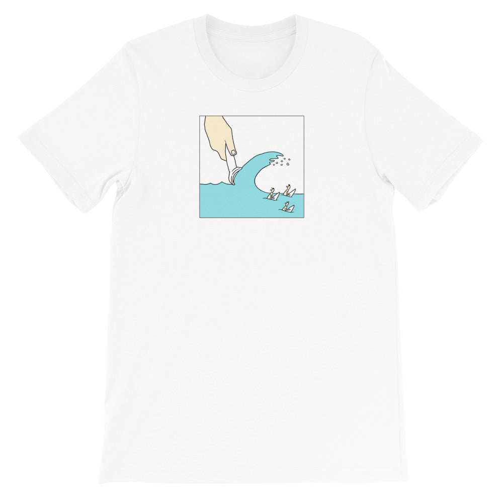 ice Cream Wave Short-Sleeve Unisex T-Shirt
