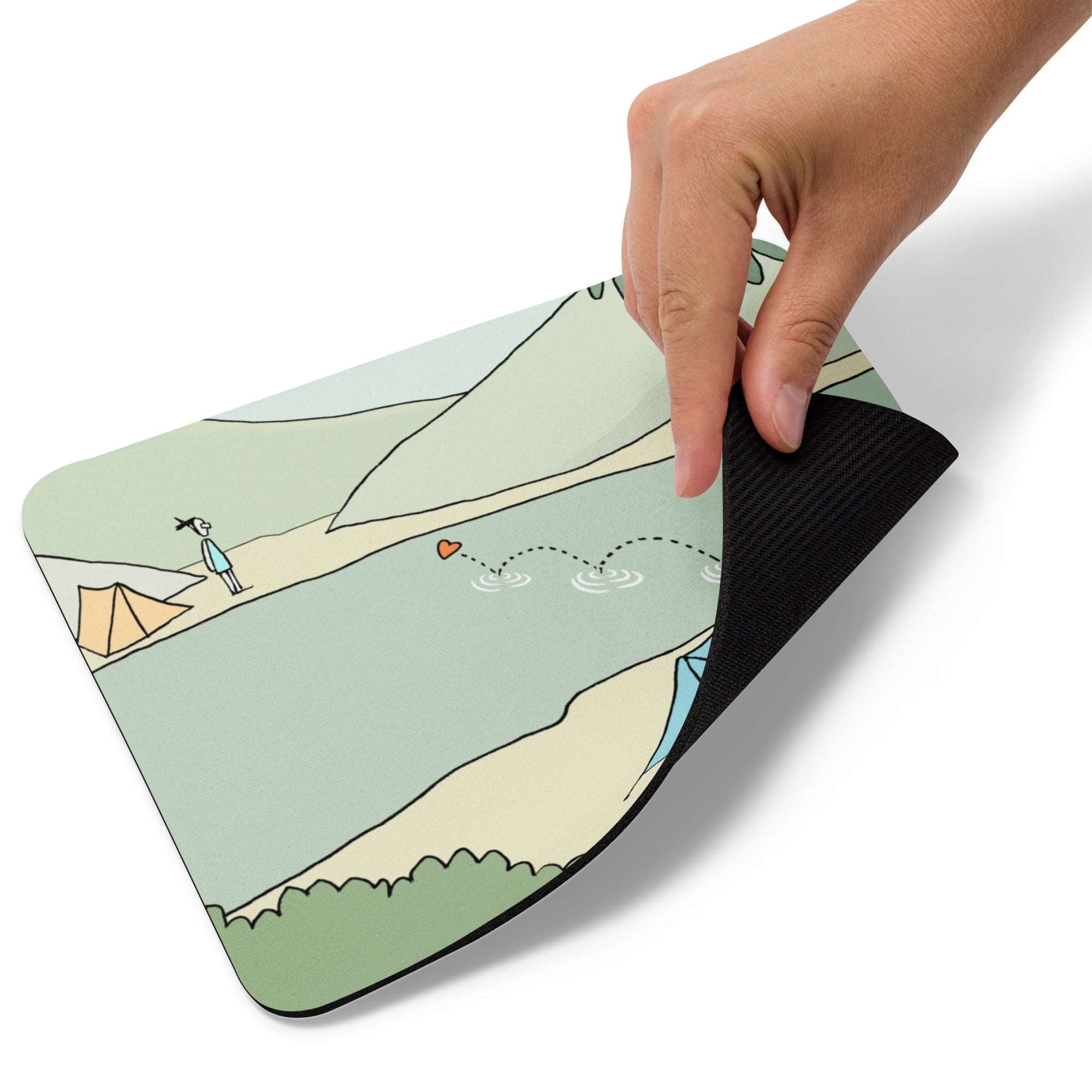 Camping Mouse pad