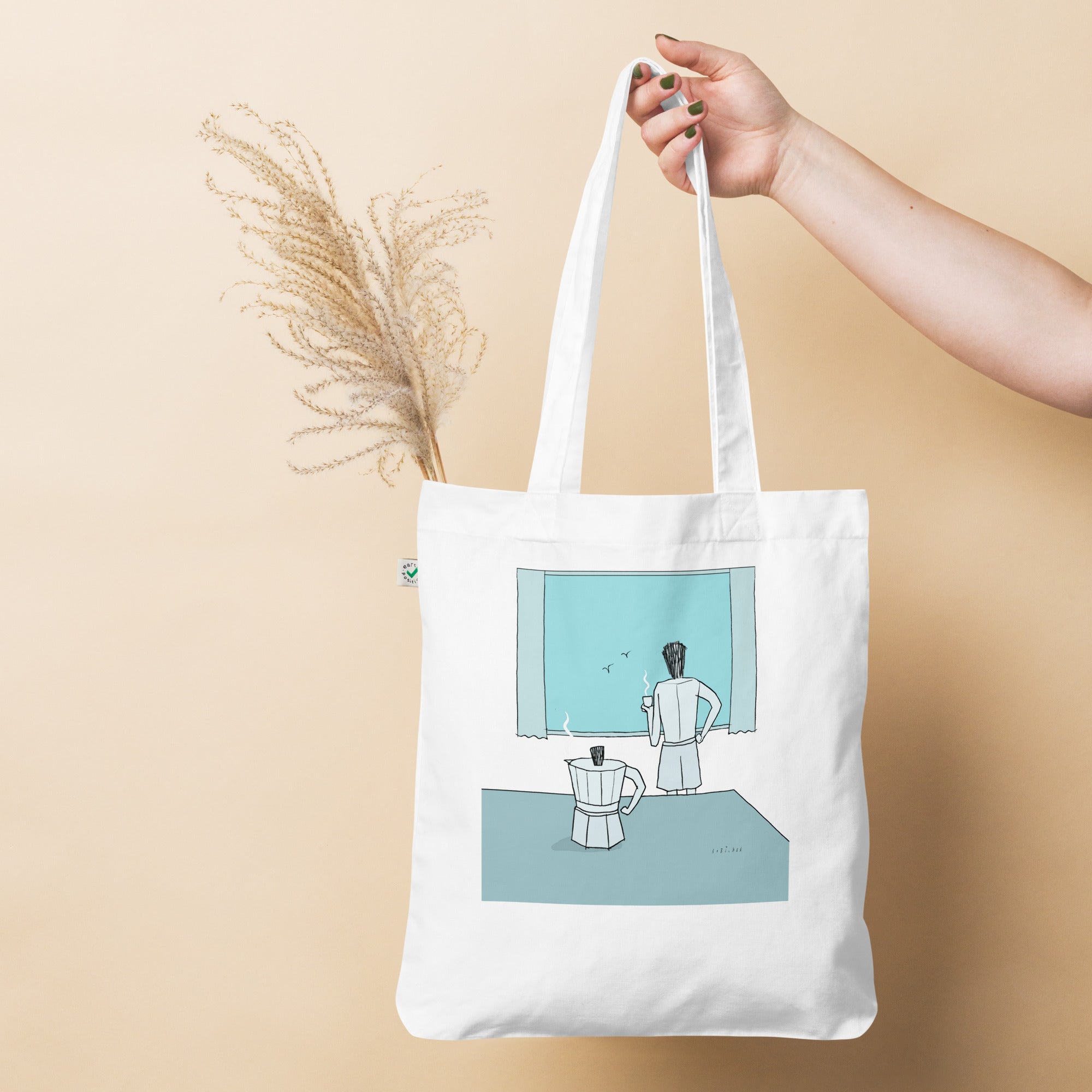 Coffee Arm Organic fashion tote bag