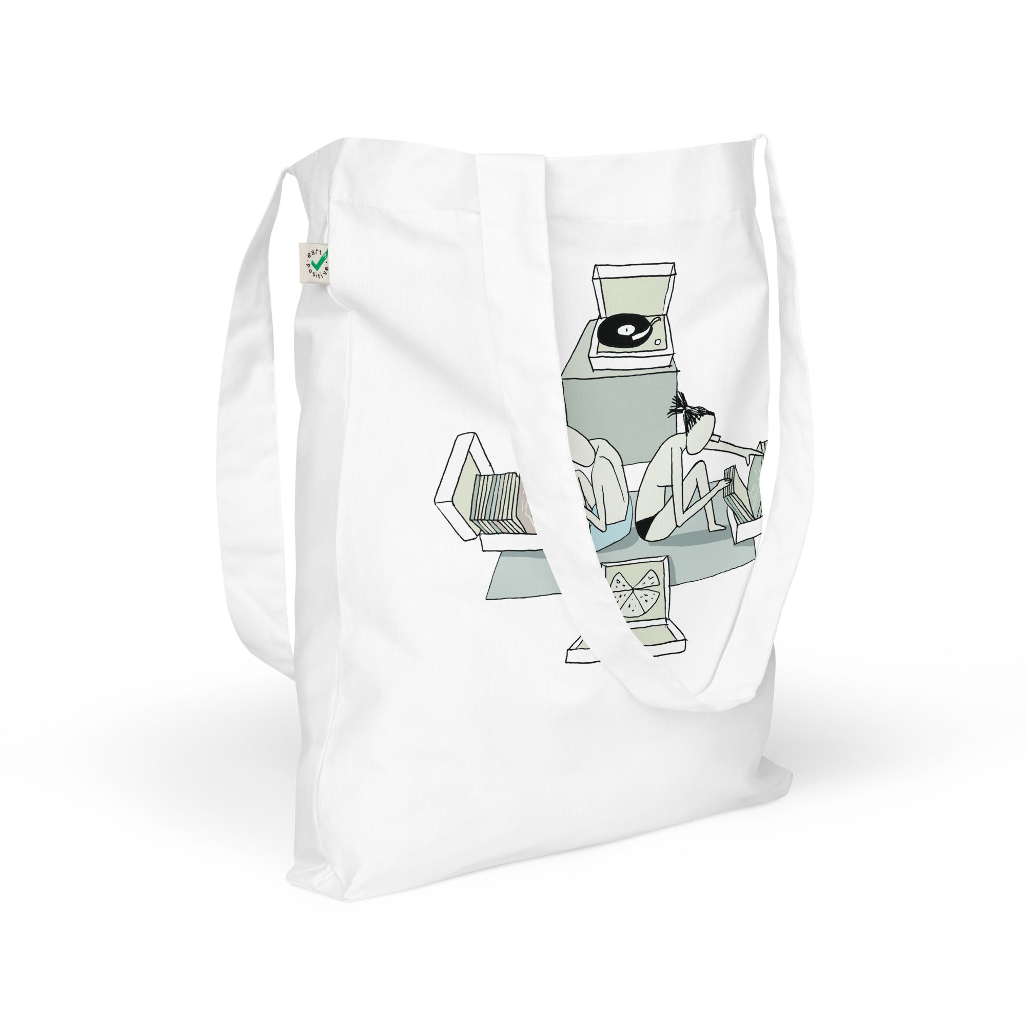 Afternoon Delight Organic fashion tote bag