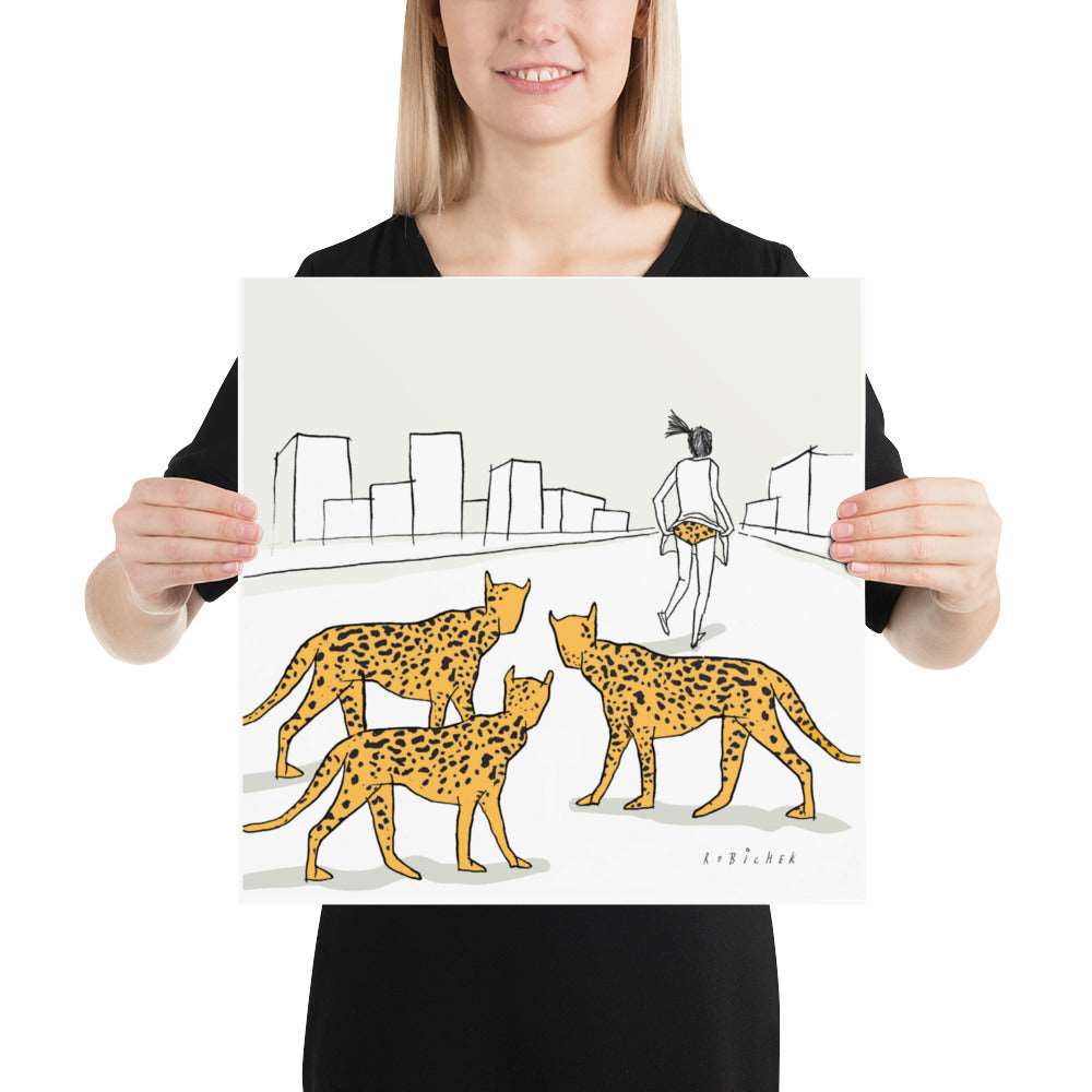 Cheetahs print
